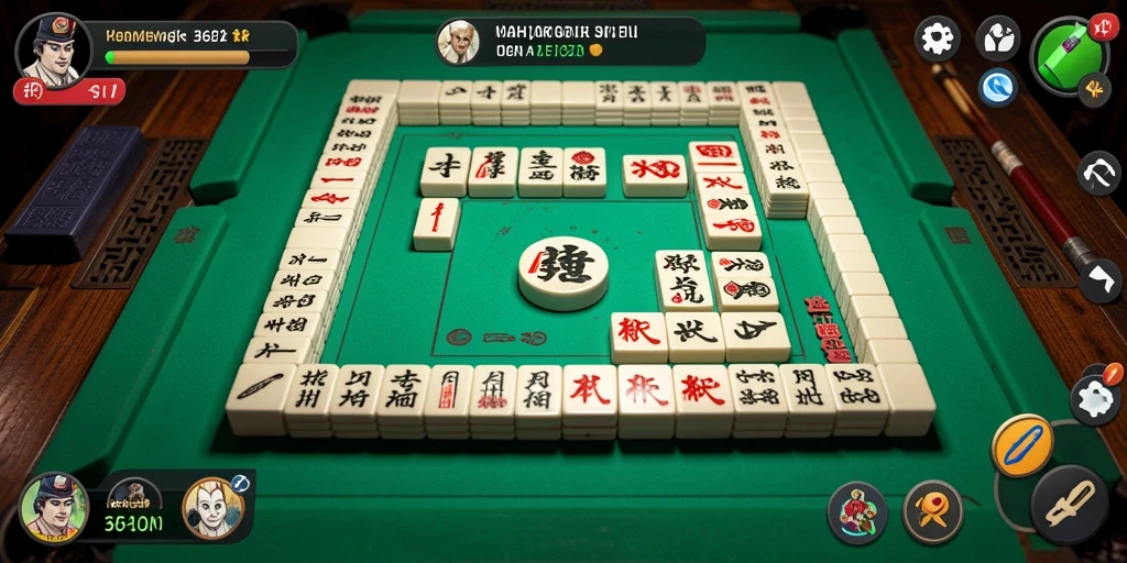 Screenshot gameplay menampilkan seru dan tantangan permainan Mahjong.