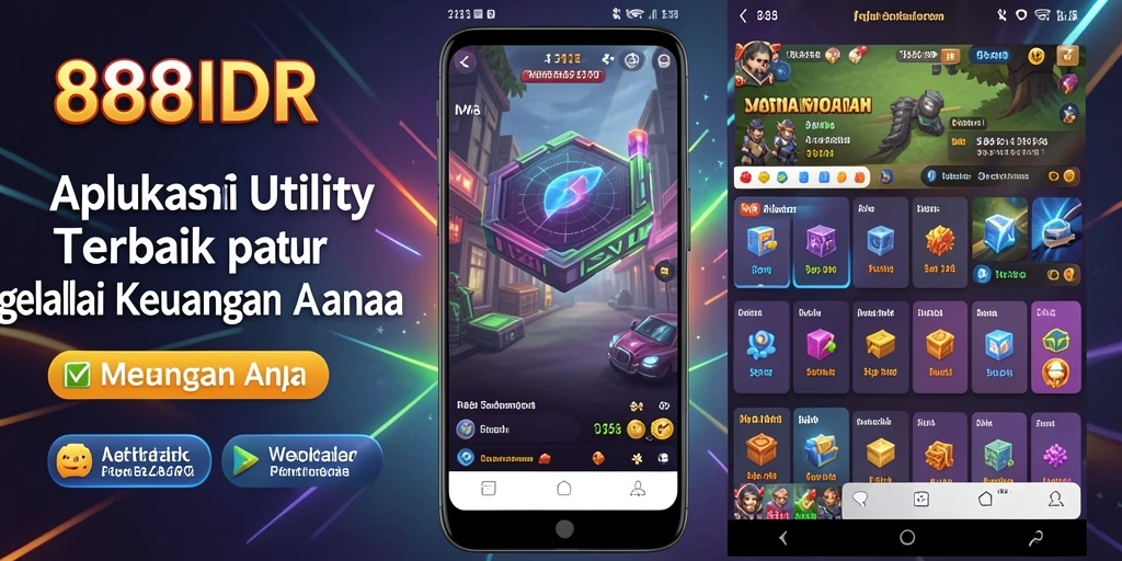 Screenshot utama 888IDR menampilkan antarmuka pengguna yang intuitif.
