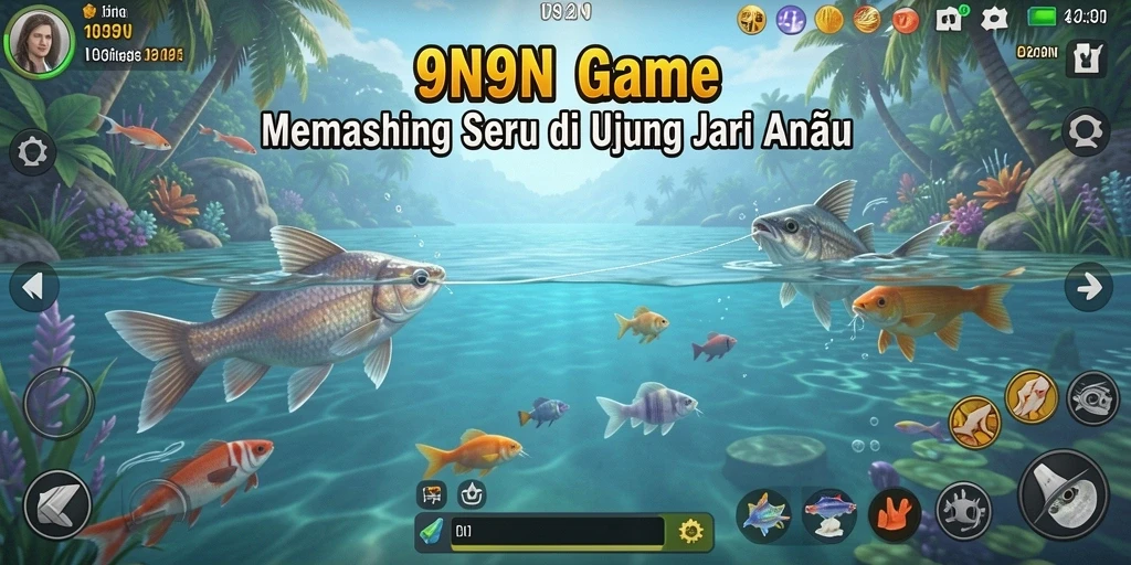 Tangkapan besar dalam game memancing 9N9N.