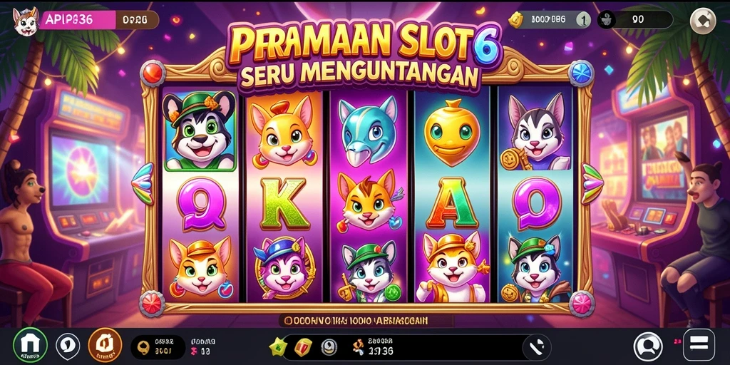Tampilan gameplay seru dari API36 dengan berbagai jenis slot.