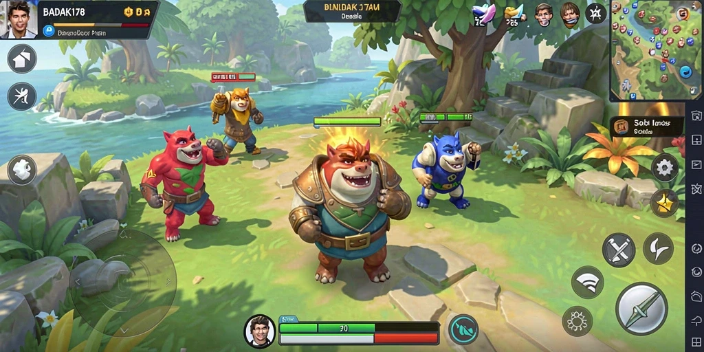 Tampilan gameplay BADAK178 yang memukau dan menantang.