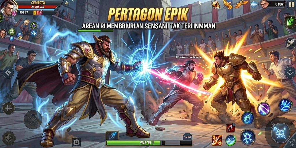 Gameplay intens dan grafis menakjubkan dalam CERITOTO