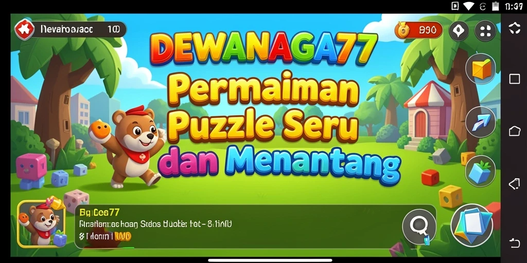 Tampilan gameplay DEWANAGA77 yang menarik dan penuh warna.