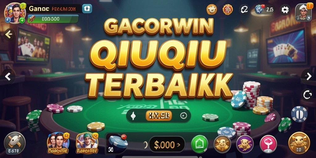 Gameplay seru GACORWIN yang menampilkan aksi QiuQiu.