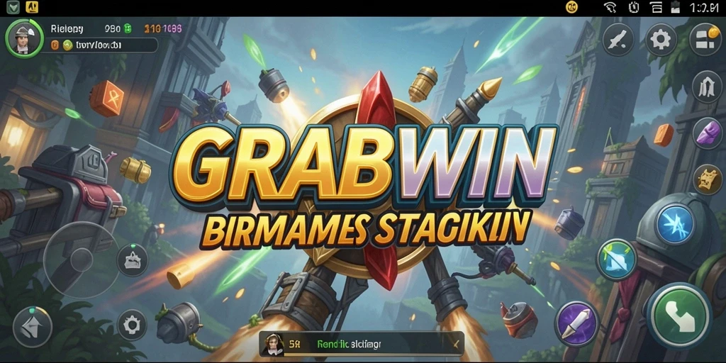 Tampak aksi seru dalam gameplay SLG di GRABWIN.