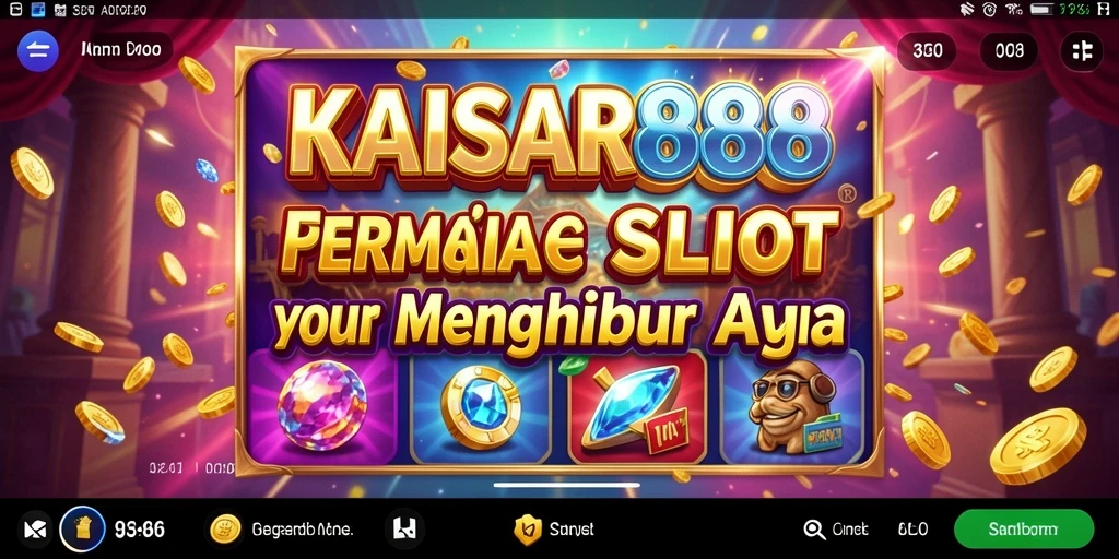 Tampilan menarik dari gameplay KAISAR888 dengan slot yang menawan.