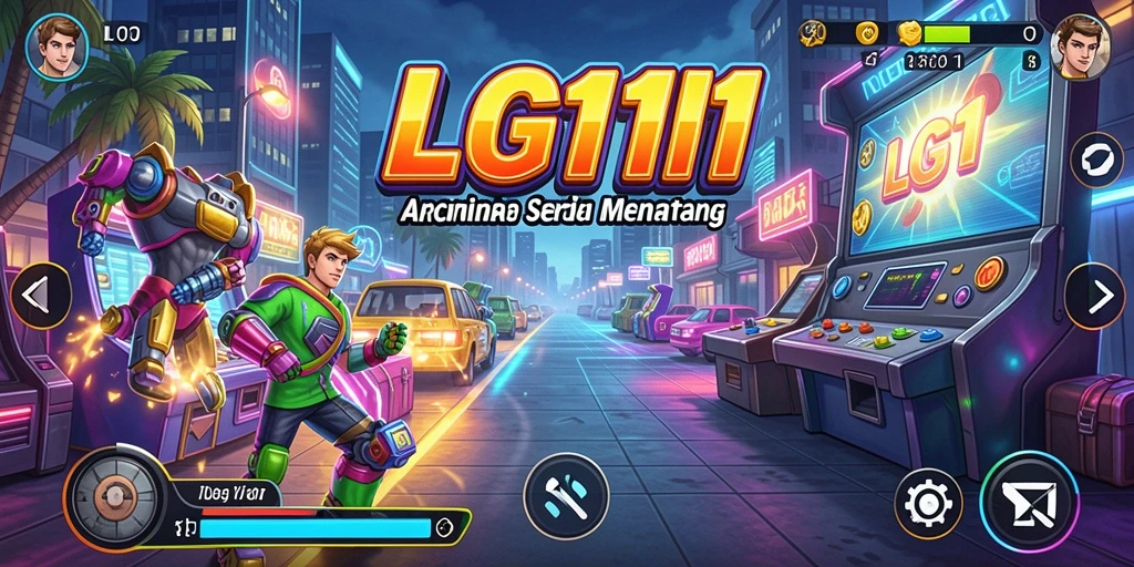 Tampilan gameplay menantang di LG111 yang penuh aksi.