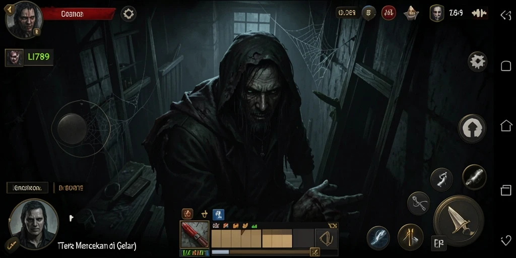 Gameplay LI789 yang menegangkan dan mencekam.