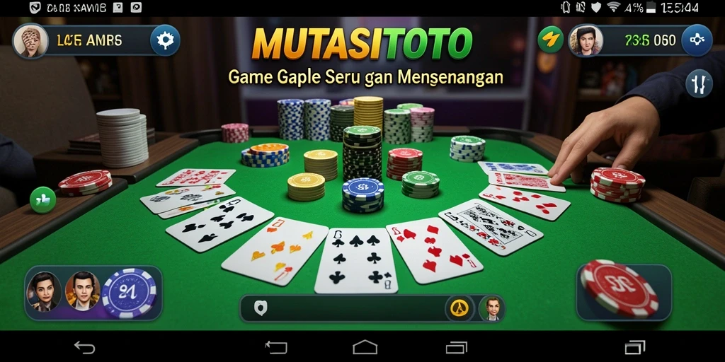 Screenshot gameplay menarik dari MUTASITOTO