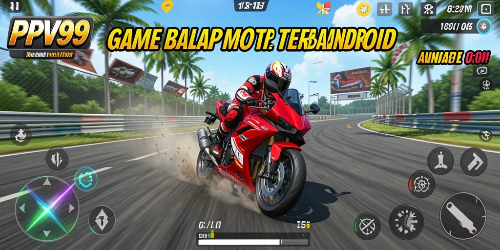 Tampilan permainan balap motor yang mendebarkan di PPV99.