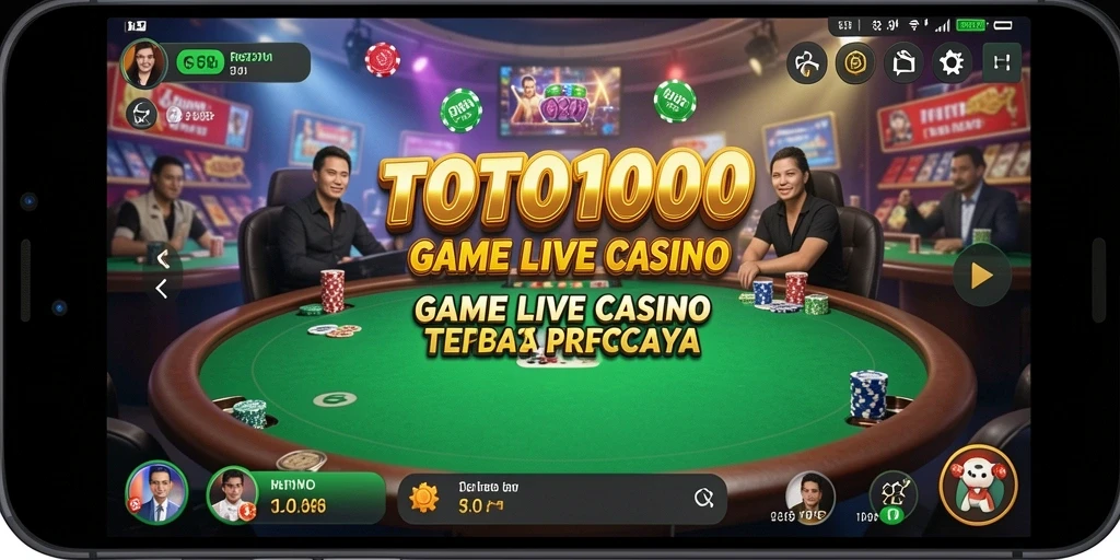 Gameplay mendebarkan di TOTO1000 Live Casino.