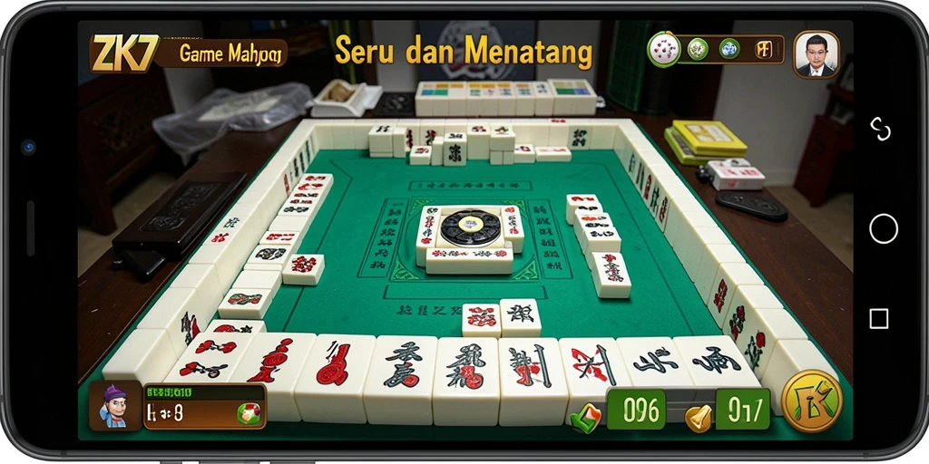 Tampilan gameplay ZK7 yang menyenangkan dan adiktif.